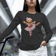 Ballet Dancer Gingerbread Christmas Dance Teacher Girl Women Unisex Long Sleeve T-Shirt, novelty gifts, funny gifts