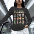 How To Become A Better Reader Animals Reading Teacher Unisex Long Sleeve T-Shirt, novelty gifts, funny gifts How To Become A Better Reader Animals Reading Teacher Unisex Long Sleeve T-Shirt, novelty gifts, funny gifts
