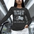 Blues Music Band Lover Vintage Guitar Teacher Blues Unisex Long Sleeve T-Shirt, novelty gifts, funny gifts Blues Music Band Lover Vintage Guitar Teacher Blues Unisex Long Sleeve T-Shirt, novelty gifts, funny gifts