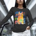 Broken Crayons Still Color Cat Teacher Unisex Long Sleeve T-Shirt, novelty gifts, funny gifts Broken Crayons Still Color Cat Teacher Unisex Long Sleeve T-Shirt, novelty gifts, funny gifts