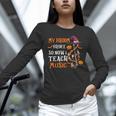 My Broom Broke So Now I Teach Music Teacher Halloween Unisex Long Sleeve T-Shirt, novelty gifts, funny gifts My Broom Broke So Now I Teach Music Teacher Halloween Unisex Long Sleeve T-Shirt, novelty gifts, funny gifts