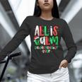 All Calm Said No Teacher Teacher Christmas Lights Unisex Long Sleeve T-Shirt, novelty gifts, funny gifts