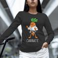 Carrate Karate Carrot Student Teacher Trainee Trainor Unisex Long Sleeve T-Shirt, novelty gifts, funny gifts Carrate Karate Carrot Student Teacher Trainee Trainor Unisex Long Sleeve T-Shirt, novelty gifts, funny gifts