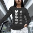 Cat Themed Artist Value Scale Educational Art Teacher Unisex Long Sleeve T-Shirt, novelty gifts, funny gifts Cat Themed Artist Value Scale Educational Art Teacher Unisex Long Sleeve T-Shirt, novelty gifts, funny gifts