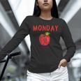 Caterpillar Friday Fruit Kindergarten Teacher Men Women Kids Unisex Long Sleeve T-Shirt, novelty gifts, funny gifts Caterpillar Friday Fruit Kindergarten Teacher Men Women Kids Unisex Long Sleeve T-Shirt, novelty gifts, funny gifts