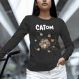 Catom Science Teacher Chemistry Lover Physics School Cat Unisex Long Sleeve T-Shirt, novelty gifts, funny gifts Catom Science Teacher Chemistry Lover Physics School Cat Unisex Long Sleeve T-Shirt, novelty gifts, funny gifts