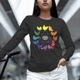 Chicken Themed Color Wheel Educational Art Teacher Artist Men Women Girls Kids Unisex Long Sleeve T-Shirt, novelty gifts, funny gifts