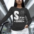 Christian Teacher S Is For Sunday School Essentials Unisex Long Sleeve T-Shirt, novelty gifts, funny gifts Christian Teacher S Is For Sunday School Essentials Unisex Long Sleeve T-Shirt, novelty gifts, funny gifts