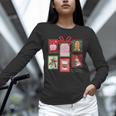 Christmas Teacher Stamps Unisex Long Sleeve T-Shirt, novelty gifts, funny gifts Christmas Teacher Stamps Unisex Long Sleeve T-Shirt, novelty gifts, funny gifts