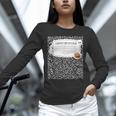 Composition Notebook Costume Adult Halloween For Teacher Unisex Long Sleeve T-Shirt, novelty gifts, funny gifts Composition Notebook Costume Adult Halloween For Teacher Unisex Long Sleeve T-Shirt, novelty gifts, funny gifts