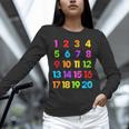 Counting 1-10 Learn To Count Number School Kids Teacher Unisex Long Sleeve T-Shirt, novelty gifts, funny gifts Counting 1-10 Learn To Count Number School Kids Teacher Unisex Long Sleeve T-Shirt, novelty gifts, funny gifts