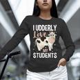 Cow Teacher Lover Unisex Long Sleeve T-Shirt, novelty gifts, funny gifts Cow Teacher Lover Unisex Long Sleeve T-Shirt, novelty gifts, funny gifts