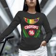 Crayon Box Fun Teacher Student Crayon Squad Halloween 2023 Unisex Long Sleeve T-Shirt, novelty gifts, funny gifts