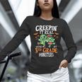 Creepin It Real Monster School 3rd Grade Teacher Halloween Unisex Long Sleeve T-Shirt, novelty gifts, funny gifts Creepin It Real Monster School 3rd Grade Teacher Halloween Unisex Long Sleeve T-Shirt, novelty gifts, funny gifts