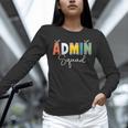 Cute Admin Squad Crew Team Back To School Teacher For Men Women Unisex Long Sleeve T-Shirt, novelty gifts, funny gifts Cute Admin Squad Crew Team Back To School Teacher For Men Women Unisex Long Sleeve T-Shirt, novelty gifts, funny gifts