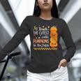 Cute Teacher Halloween For Women Men Teacher Pumpkin Unisex Long Sleeve T-Shirt, novelty gifts, funny gifts