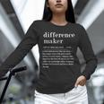 Difference Maker Definition Best Friend Teacher Life Unisex Long Sleeve T-Shirt, novelty gifts, funny gifts Difference Maker Definition Best Friend Teacher Life Unisex Long Sleeve T-Shirt, novelty gifts, funny gifts