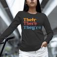 English Teacher Their There Theyre Grammar Men Women Unisex Long Sleeve T-Shirt, novelty gifts, funny gifts