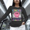 Everyone Communicates Differently Autism Awareness Teacher Unisex Long Sleeve T-Shirt, novelty gifts, funny gifts Everyone Communicates Differently Autism Awareness Teacher Unisex Long Sleeve T-Shirt, novelty gifts, funny gifts
