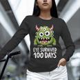 Eye Survived 100 Days Of School Monster Lover Teacher Kids Unisex Long Sleeve T-Shirt, novelty gifts, funny gifts Eye Survived 100 Days Of School Monster Lover Teacher Kids Unisex Long Sleeve T-Shirt, novelty gifts, funny gifts