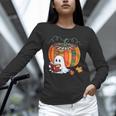 Fall Book Pumpkin Ghost Reading Books Halloween Teacher Unisex Long Sleeve T-Shirt, novelty gifts, funny gifts Fall Book Pumpkin Ghost Reading Books Halloween Teacher Unisex Long Sleeve T-Shirt, novelty gifts, funny gifts