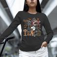 Fall Holiday Themed Thanksgiving Halloween Teacher Trick Or Unisex Long Sleeve T-Shirt, novelty gifts, funny gifts