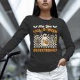 Are You Fall o Ween Directions Halloween Skeleton Teacher Unisex Long Sleeve T-Shirt, novelty gifts, funny gifts