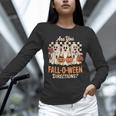 Are You Fall O Ween Directions Teacher Halloween Boo Ghost Unisex Long Sleeve T-Shirt, novelty gifts, funny gifts