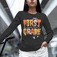 First Grade Dream Retro Team Fall Halloween Spooky Teachers Unisex Long Sleeve T-Shirt, novelty gifts, funny gifts First Grade Dream Retro Team Fall Halloween Spooky Teachers Unisex Long Sleeve T-Shirt, novelty gifts, funny gifts