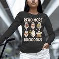 Groovy Halloween Ghost Read More Boooooks Librarian Teacher For Men Women Kids Unisex Long Sleeve T-Shirt, novelty gifts, funny gifts Groovy Halloween Ghost Read More Boooooks Librarian Teacher For Men Women Kids Unisex Long Sleeve T-Shirt, novelty gifts, funny gifts