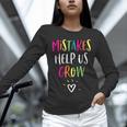Growth Mindset Positive Back To School Teacher Student Unisex Long Sleeve T-Shirt, novelty gifts, funny gifts