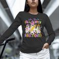 Halloween Floral Ghost Teacher Are You Falloween Directions Unisex Long Sleeve T-Shirt, novelty gifts, funny gifts