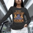 Halloween Scary Spanish Teacher No Costume Required For Men Women Unisex Long Sleeve T-Shirt, novelty gifts, funny gifts Halloween Scary Spanish Teacher No Costume Required For Men Women Unisex Long Sleeve T-Shirt, novelty gifts, funny gifts