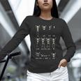 Halloween Skeleton Math Fraction Teacher Men Women Unisex Long Sleeve T-Shirt, novelty gifts, funny gifts