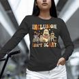 Halloween SLP Sped Teacher Groovy Inclusion Isn't Scary Unisex Long Sleeve T-Shirt, novelty gifts, funny gifts