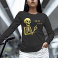 Halloween Teacher Six Seven 6 7 Skeleton Spooky Costume Unisex Long Sleeve T-Shirt, novelty gifts, funny gifts Halloween Teacher Six Seven 6 7 Skeleton Spooky Costume Unisex Long Sleeve T-Shirt, novelty gifts, funny gifts