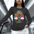 Happy 50th Days Of School Rainbow Teacher 50 Days Smarter Unisex Long Sleeve T-Shirt, novelty gifts, funny gifts Happy 50th Days Of School Rainbow Teacher 50 Days Smarter Unisex Long Sleeve T-Shirt, novelty gifts, funny gifts