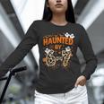 Haunted By 6-7 Halloween Math Teacher Joke Unisex Long Sleeve T-Shirt, novelty gifts, funny gifts Haunted By 6-7 Halloween Math Teacher Joke Unisex Long Sleeve T-Shirt, novelty gifts, funny gifts