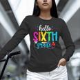 Hello Sixth Grade Cute Back To School 6th Grade Teacher Kids Unisex Long Sleeve T-Shirt, novelty gifts, funny gifts