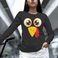 Hilarious Turkey Halloween Thanksgiving Teacher Nurse Unisex Long Sleeve T-Shirt, novelty gifts, funny gifts