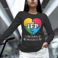 IEP I Encourage Progress Special Education School Teacher Unisex Long Sleeve T-Shirt, novelty gifts, funny gifts