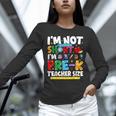 I'm Not Short I'm Pre-K Teacher Size Back To School Teacher Unisex Long Sleeve T-Shirt, novelty gifts, funny gifts I'm Not Short I'm Pre-K Teacher Size Back To School Teacher Unisex Long Sleeve T-Shirt, novelty gifts, funny gifts