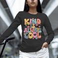 Kind Is Always Cool Groovy Teacher Be Kind Kindness Matters Unisex Long Sleeve T-Shirt, novelty gifts, funny gifts Kind Is Always Cool Groovy Teacher Be Kind Kindness Matters Unisex Long Sleeve T-Shirt, novelty gifts, funny gifts