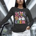 Kinder Boo Crew Kindergarten Teacher Student Halloween Unisex Long Sleeve T-Shirt, novelty gifts, funny gifts