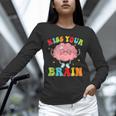 Kiss Your Brain Calm Mindset Teacher Kids Boys Girls Women Unisex Long Sleeve T-Shirt, novelty gifts, funny gifts Kiss Your Brain Calm Mindset Teacher Kids Boys Girls Women Unisex Long Sleeve T-Shirt, novelty gifts, funny gifts