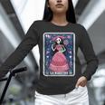 La Maestra Halloween Mexican Bingo Card Teacher Lottery Card Unisex Long Sleeve T-Shirt, novelty gifts, funny gifts