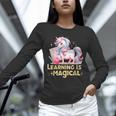 LEARNING IS MAGICAL TEACHER UNICORN BACK TO SCHOOL UNICORN Unisex Long Sleeve T-Shirt, novelty gifts, funny gifts LEARNING IS MAGICAL TEACHER UNICORN BACK TO SCHOOL UNICORN Unisex Long Sleeve T-Shirt, novelty gifts, funny gifts