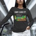 Can I Lick It Periodic Table Science Teacher Student Unisex Long Sleeve T-Shirt, novelty gifts, funny gifts Can I Lick It Periodic Table Science Teacher Student Unisex Long Sleeve T-Shirt, novelty gifts, funny gifts