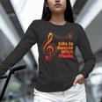 Life Is Better With Music Theory Musician Teacher Notes Clef Unisex Long Sleeve T-Shirt, novelty gifts, funny gifts Life Is Better With Music Theory Musician Teacher Notes Clef Unisex Long Sleeve T-Shirt, novelty gifts, funny gifts