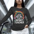 I Love Bee-Ing An Infant Teacher Toddler Teaching Unisex Long Sleeve T-Shirt, novelty gifts, funny gifts